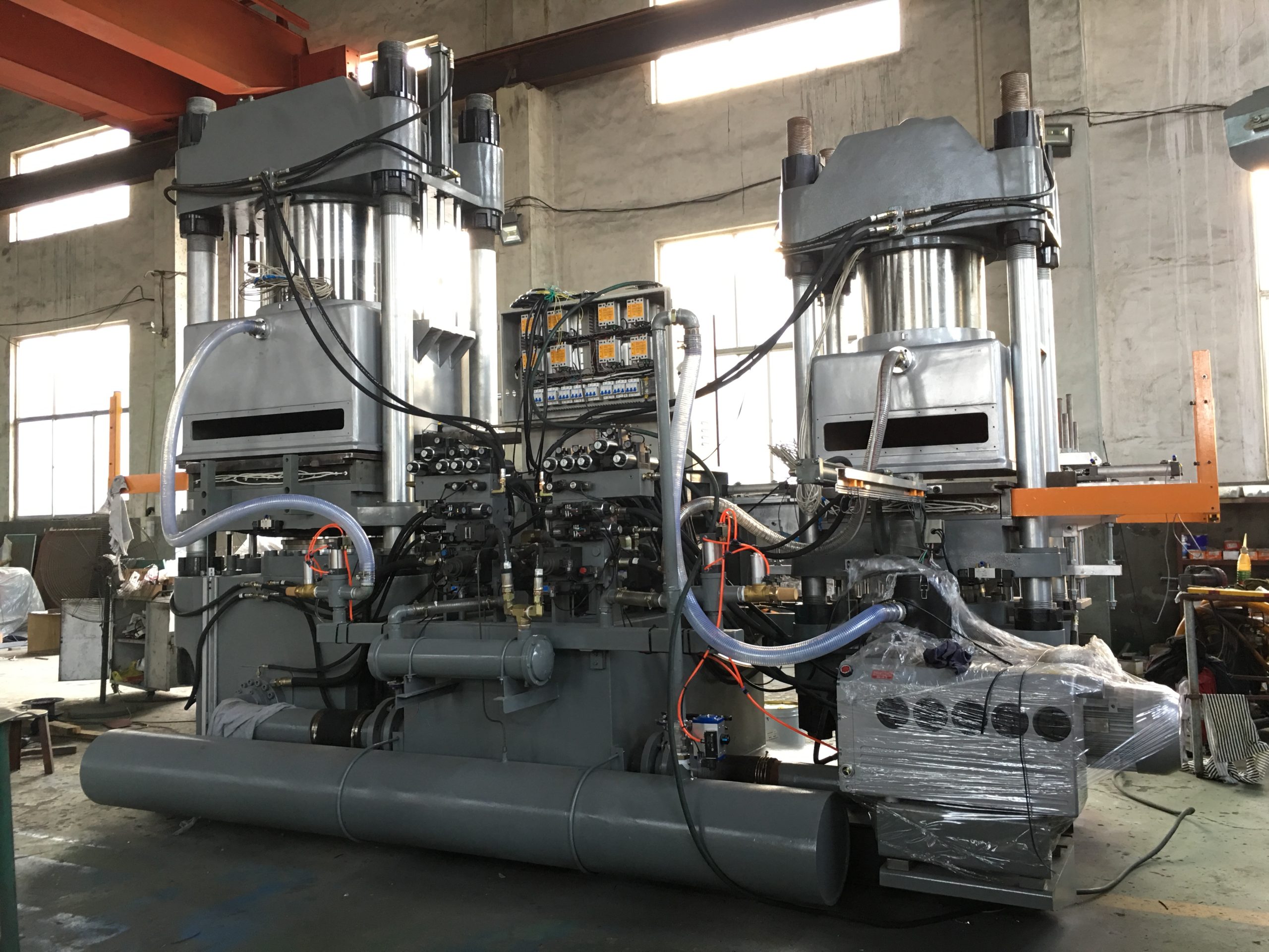 600T250T Vacuum Rubber Compression Molding Machine 2 Vacuum Rubber Compression Machine 600 / 250 Ton