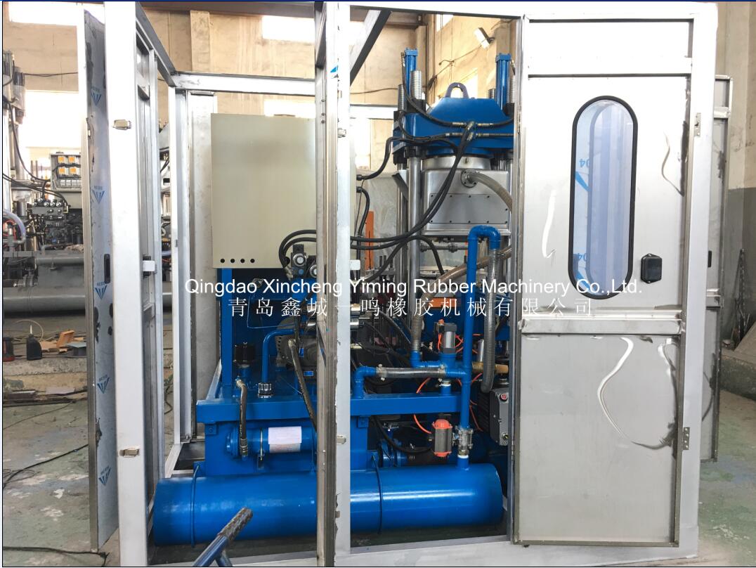Vacuum Rubber Press 100 ton 2 station compassion Vacuum Rubber Press 100 Ton compassion