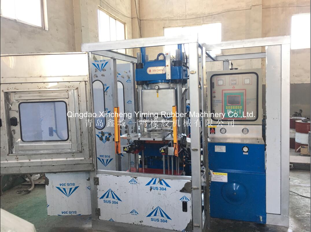 Vacuum Rubber Press 100 ton 2 station Vacuum Rubber Press 100 Ton เครื่องอัดยาง แบบสูญญากาศ แบบ 2 หัว ขนาด 100 ตัน