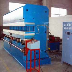 เครื่องกดขึ้นรูปยาง E-Jaw แบบคู่  E-jaw Rubber Press machine 2000 Ton